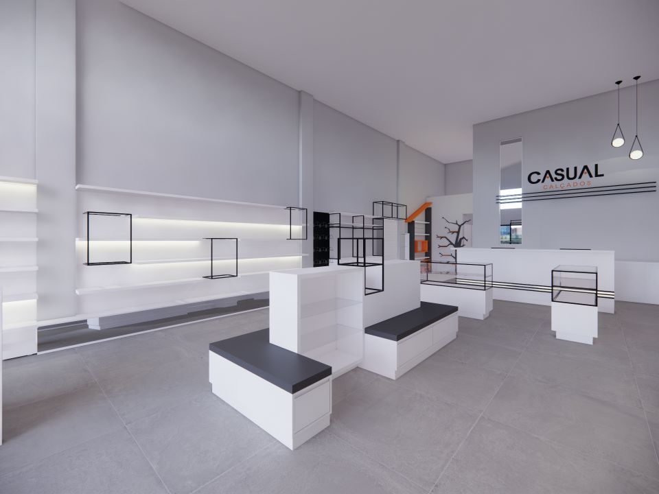 Arquitetura do projeto Casual Calçados